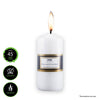 7cm x15cm Pillar Candles White Home Décor Party Wedding- 4PCS