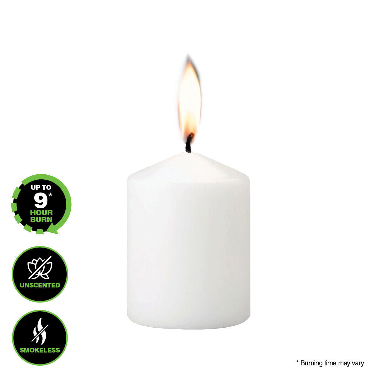 4cm x 5cm Votive Candles Home Décor Party Wedding - 24PCS