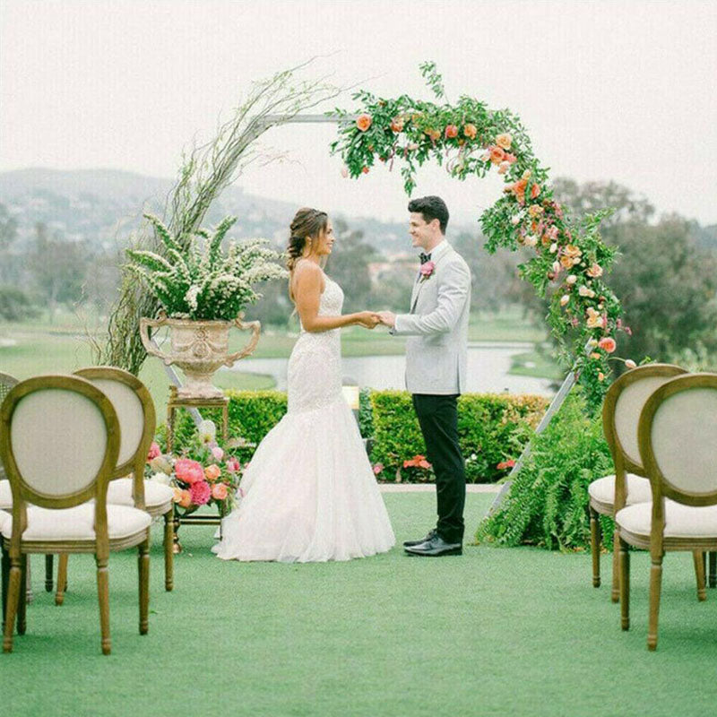 2.2M Metal Hexagon Arch Wedding Backdrop Stand Party Decoration