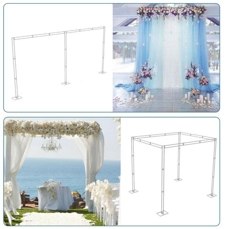 9Mx3M Wedding Canopy Chuppah Mandap Hardware Kit Backdrop Stand