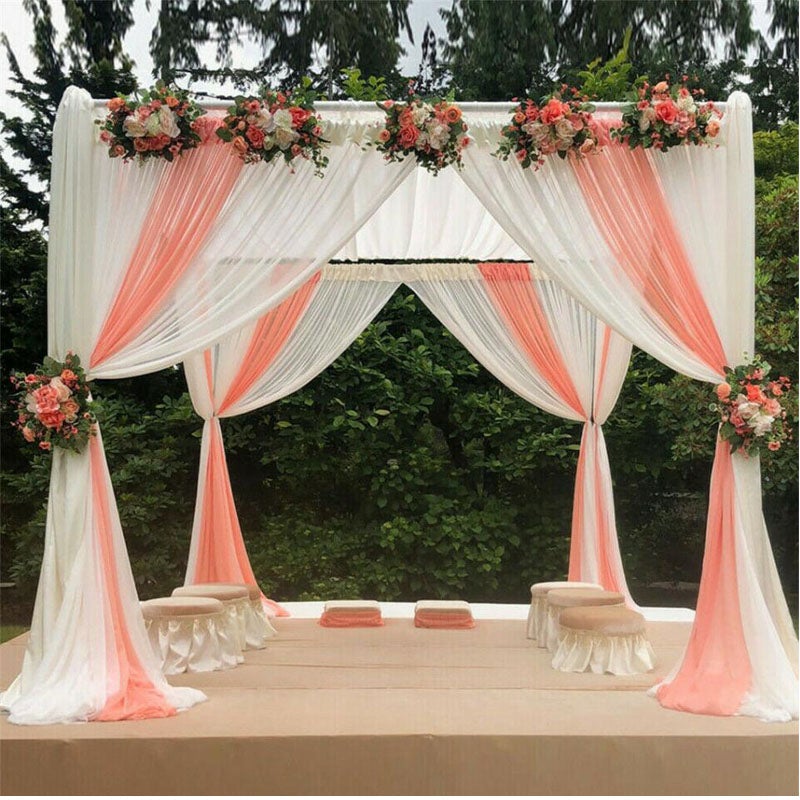 9Mx3M Wedding Canopy Chuppah Mandap Hardware Kit Backdrop Stand