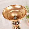 3pcs Flower Stand Metal Vase Table Gold Centerpiece