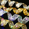 50 LED 5M Ribbon Bow Lights Christmas Tree Fairy String Lights