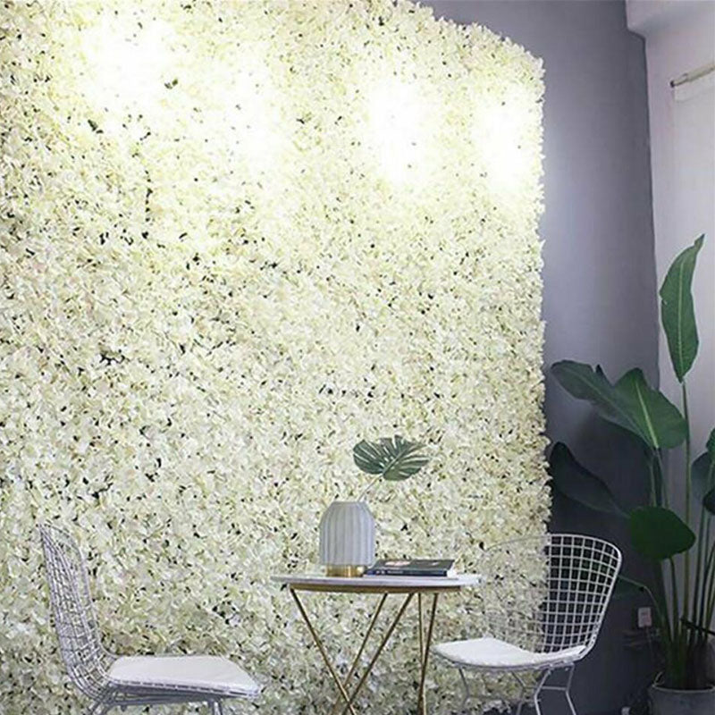 Artificial Hydrangea Flower Wall Panels Garden Venue Wedding Party-60x40cm