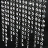 20PCS 1M Acrylic Clear Crystal Bead Curtain Party Wedding Decoration