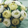 10 Heads Artificial Flowers Silk Bouquet Rose