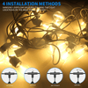 15LED 48FT Solar Power Festoon String Lights