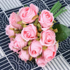 12 Heads Artificial Rose Silk Flower Flowers