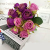 12 Heads Artificial Rose Silk Flower Flowers