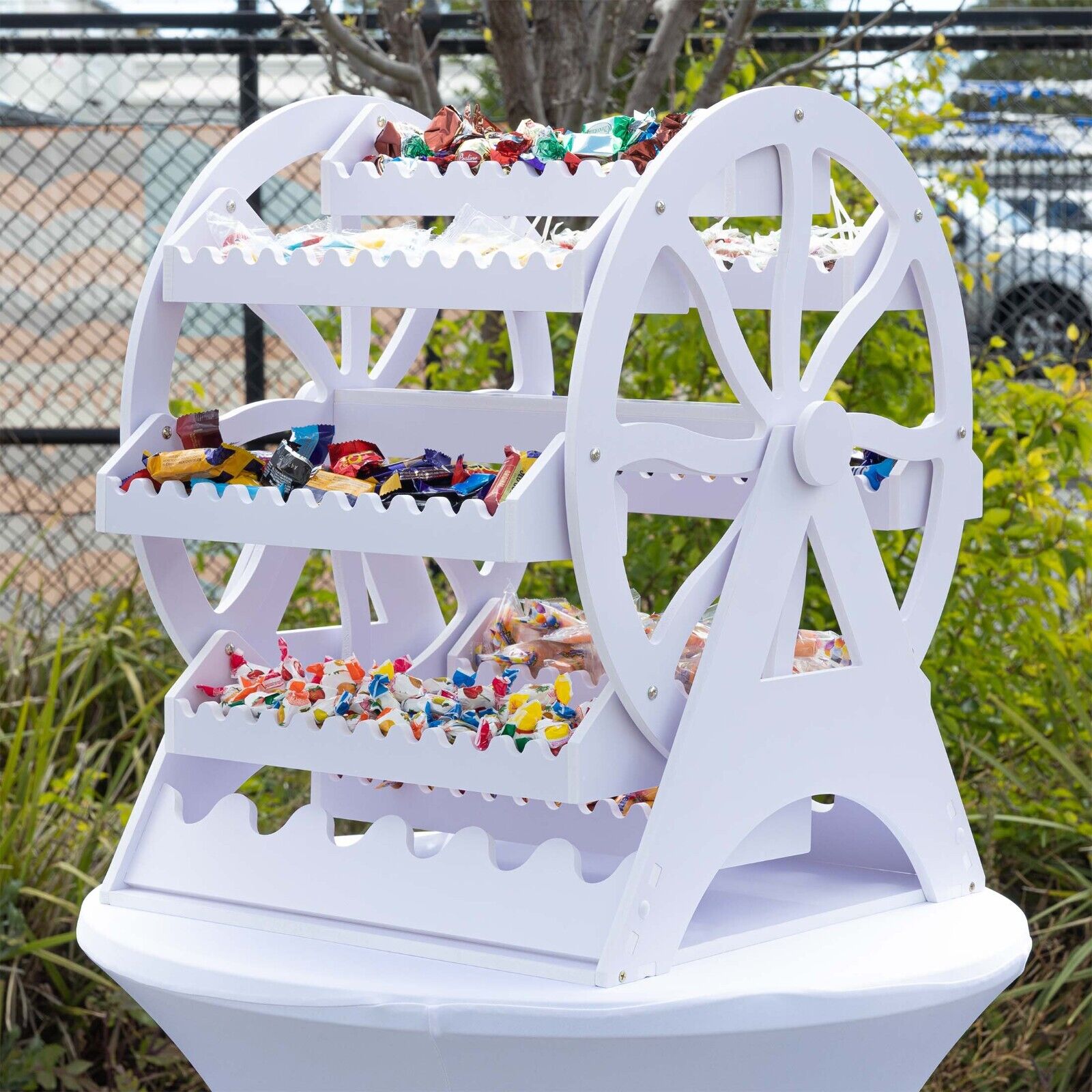 60cm Ferris Wheel Stand Cupcake Candy Dessert Buffet