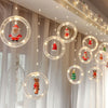 Christmas Santa LED String Light Home Decoration Xmas