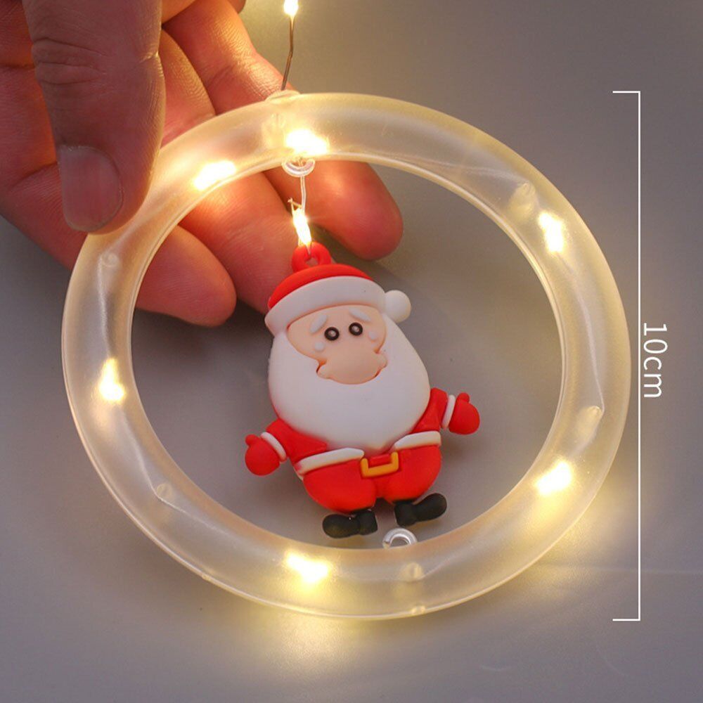 Christmas Santa LED String Light Home Decoration Xmas