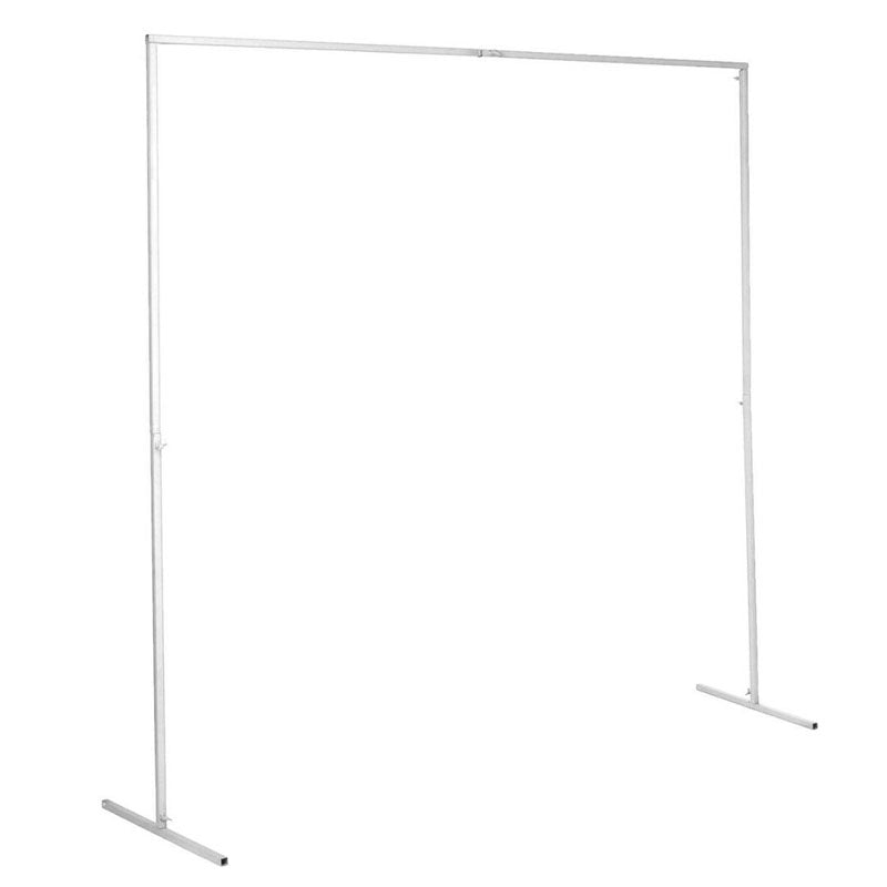 2M Wedding White Arch Square Backdrop Flower Display Stand Background