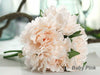 5 Heads Silk Artificial Bouquet Peony Bridal Flower