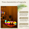 3D LOVE LED Rainbow Neon Sign Lights