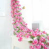 5pcs 2.1M Artificial Silk Sakura Flowers