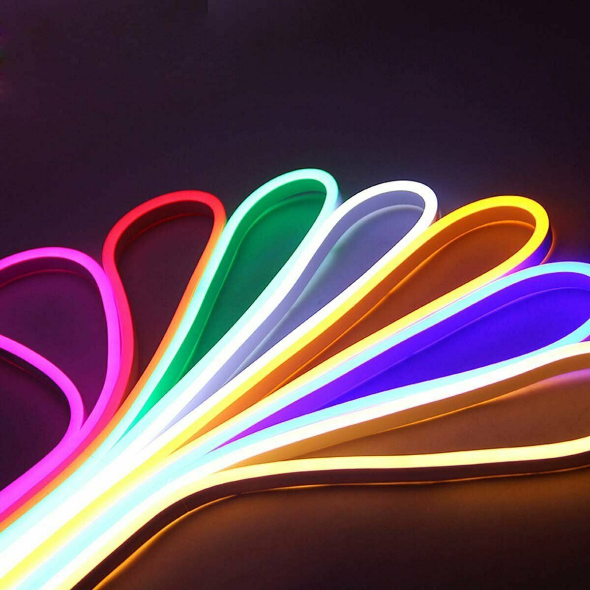 5M LED Neon Strip Light Sign Flexible Rope