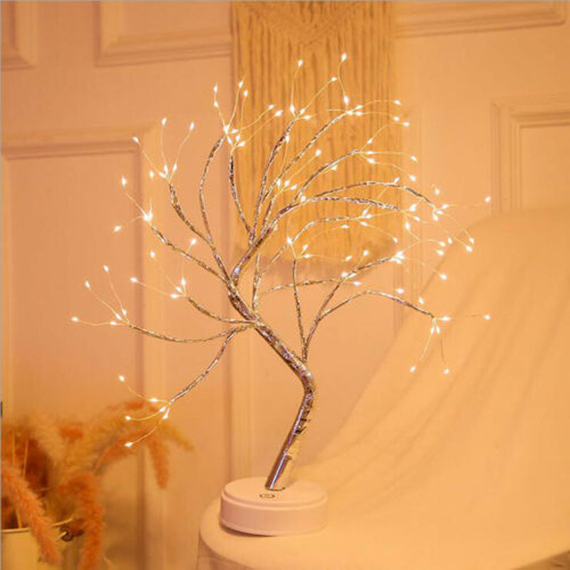 Pearl Blossom LED Tree Bonsai Light Wedding Party