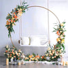 2M Circle Metal Wedding Backdrop Flower Stand