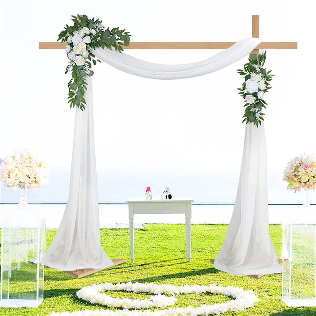 3*3M Super Thick Wooden Wedding Arch Backdrop Stand