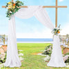 3*3M Super Thick Wooden Wedding Arch Backdrop Stand