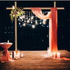 3*3M Super Thick Wooden Wedding Arch Backdrop Stand