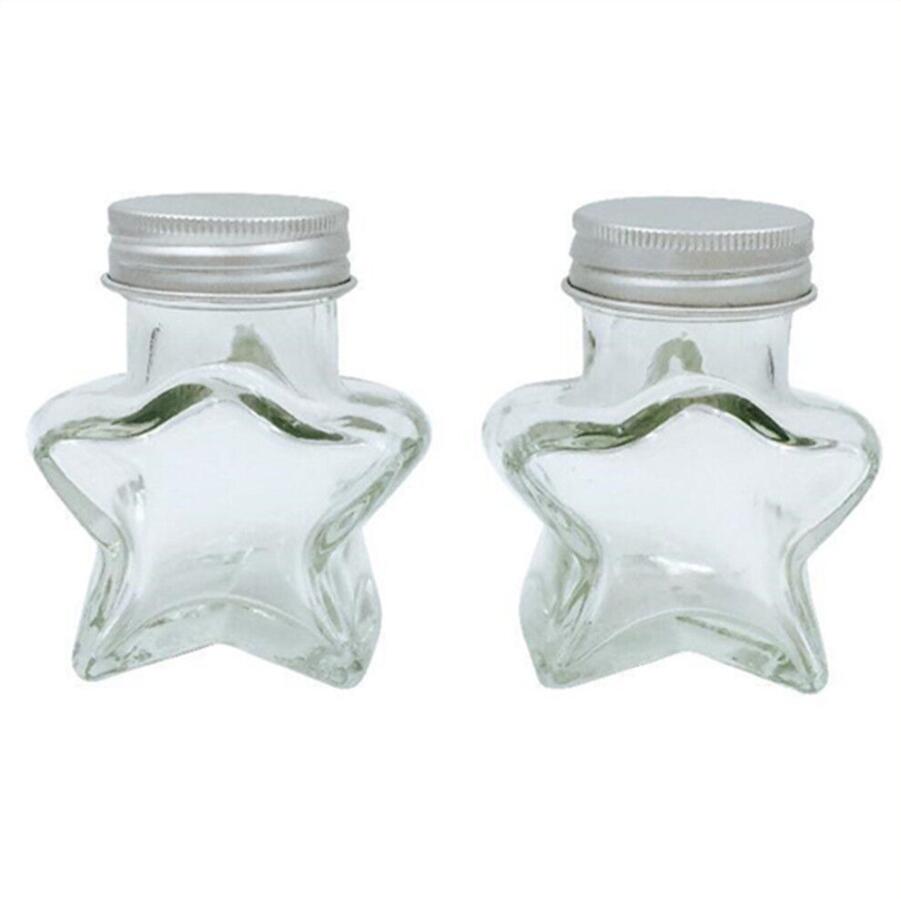 36PCS Star Shaped Bomboniere Jars Wedding Gift Box