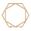 Double-Hexagon Arch Geometric Wedding Arch Stand Backdrop