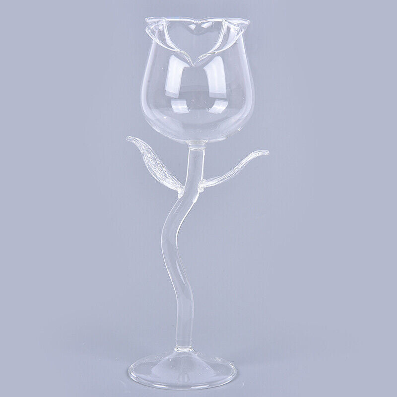 100ml Rose Shaped Wine Glass Cocktail Cup - 1PCS