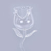 100ml Rose Shaped Wine Glass Cocktail Cup - 1PCS