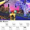 LED Solar String Lights Peach Flower Fairy Outdoor Party-22M 200LED