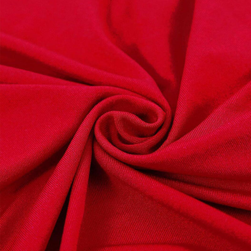 Red Chair Covers Full Seat Cover Spandex Stretch Banquet Wedding