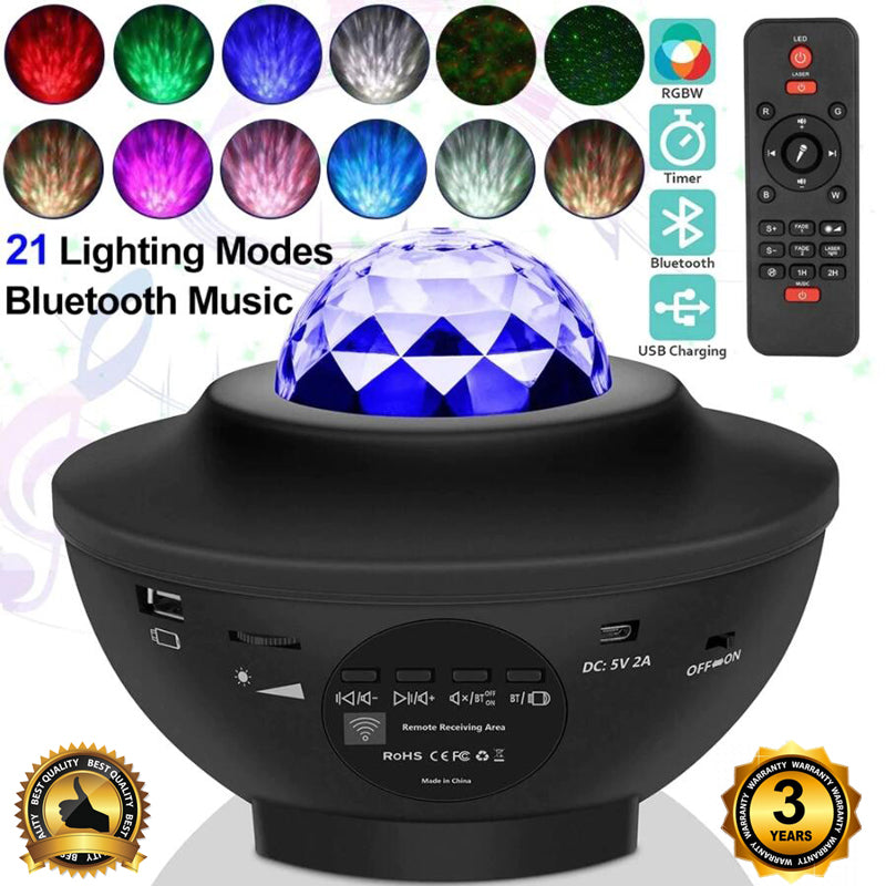 Led galaxy Starry Projector (Bluetooth 2024 Edition)