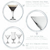 6PCS - Martini Cocktail Drinking Party Glasses 175ml