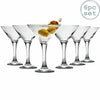 6PCS - Martini Cocktail Drinking Party Glasses 245ml