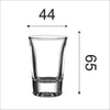 12PCS Shot Glass Vodka Whiskey Expresso Dessert Cup 40ML