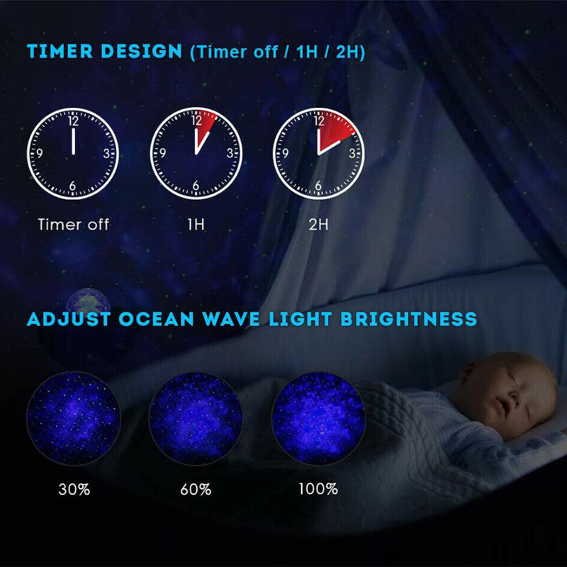 Led galaxy Starry Projector (Bluetooth 2024 Edition)