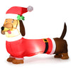 160 CM Self Inflating Christmas Dog