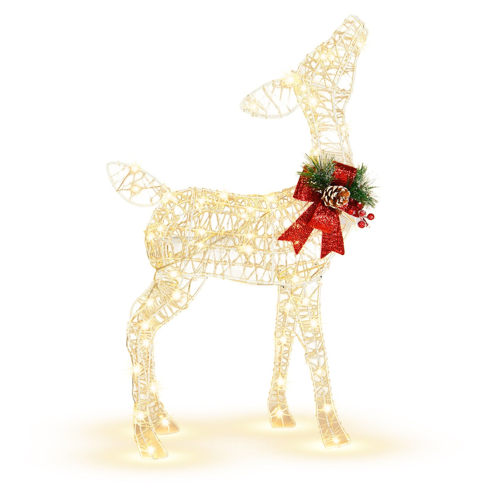 50 LED Christmas Reindeer Xmas Decoration