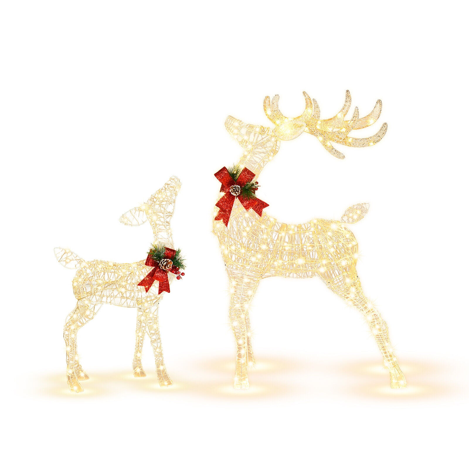 50 LED Christmas Reindeer Xmas Decoration