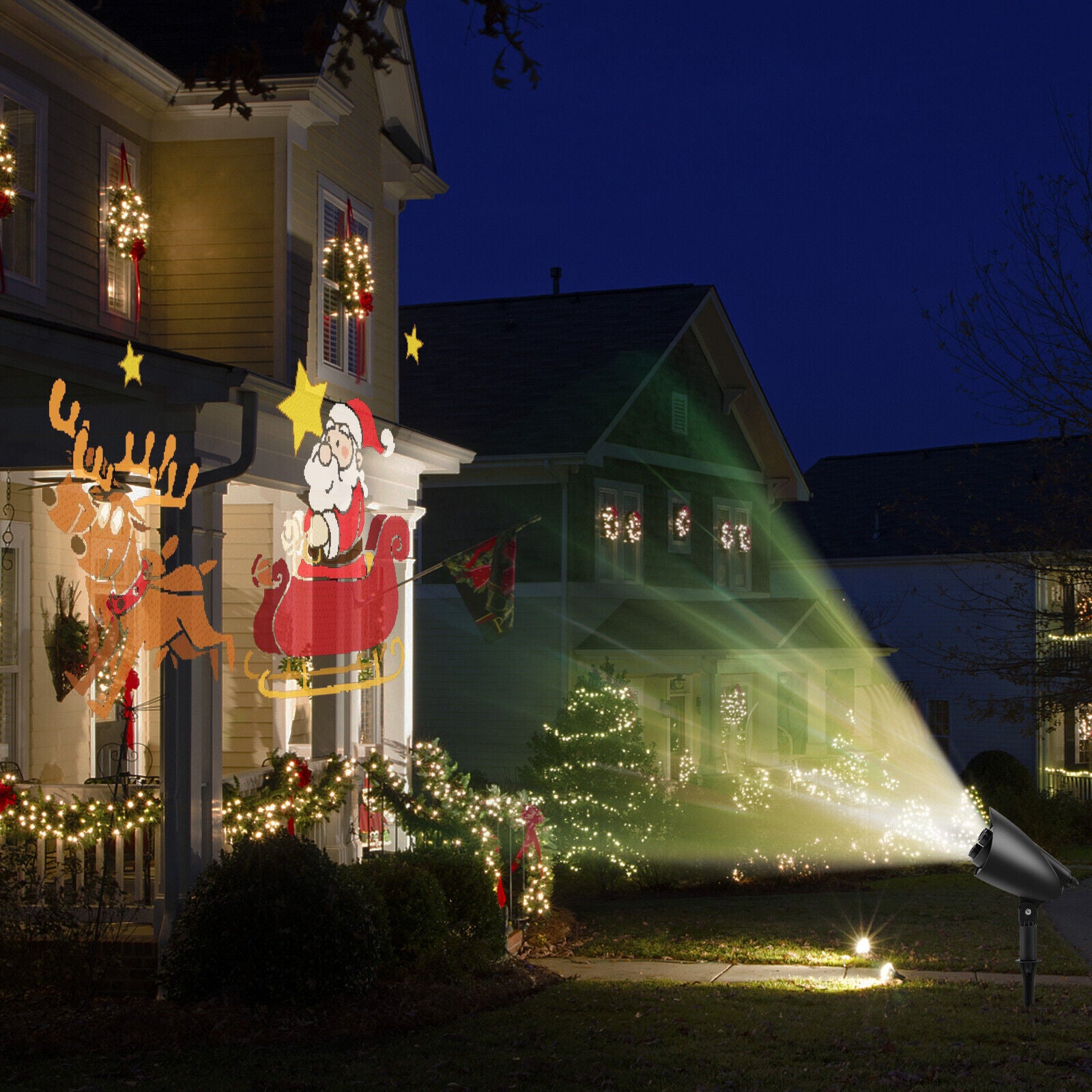 Christmas Projector Light 3 LED Lights