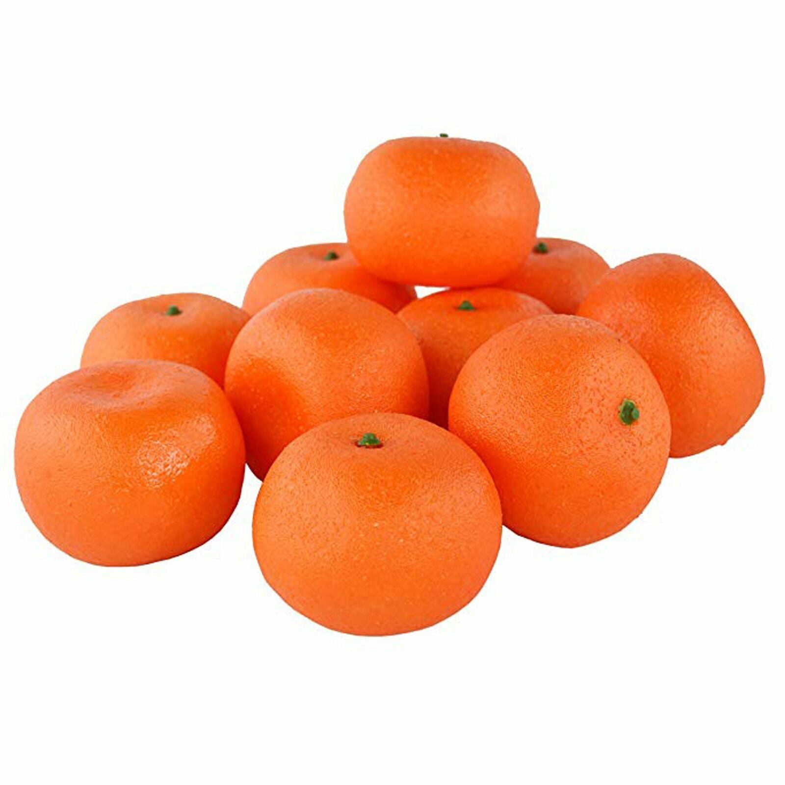 10PCS Artificial Orange Fruits Props Party Wedding Decor