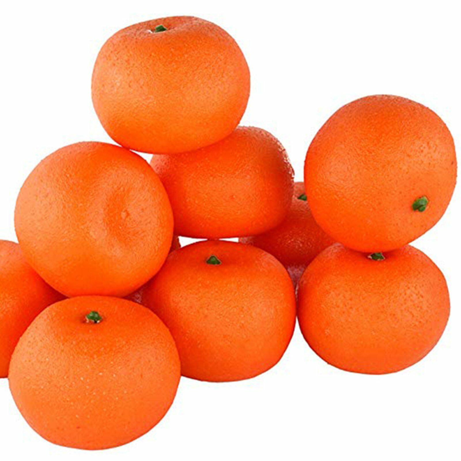 10PCS Artificial Orange Fruits Props Party Wedding Decor