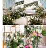 Flower Rack Wedding Metal Geometric Column Vases Stand Prop Party Detachable 40CM