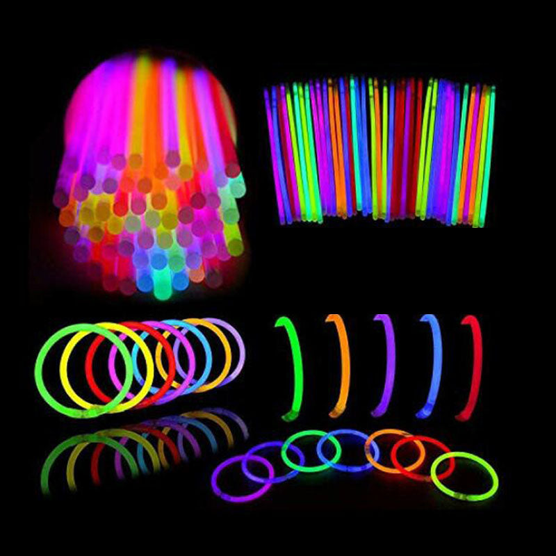 Color Mixed Glow Sticks - 200Pcs