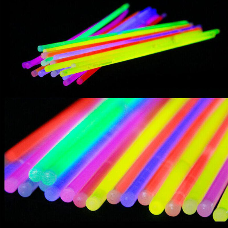Color Mixed Glow Sticks - 200Pcs