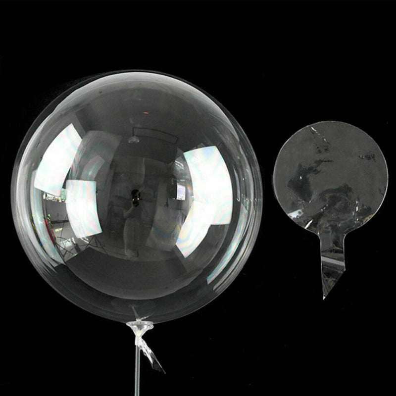 2PCS Clear Round Giant Bubble -9 Size Available