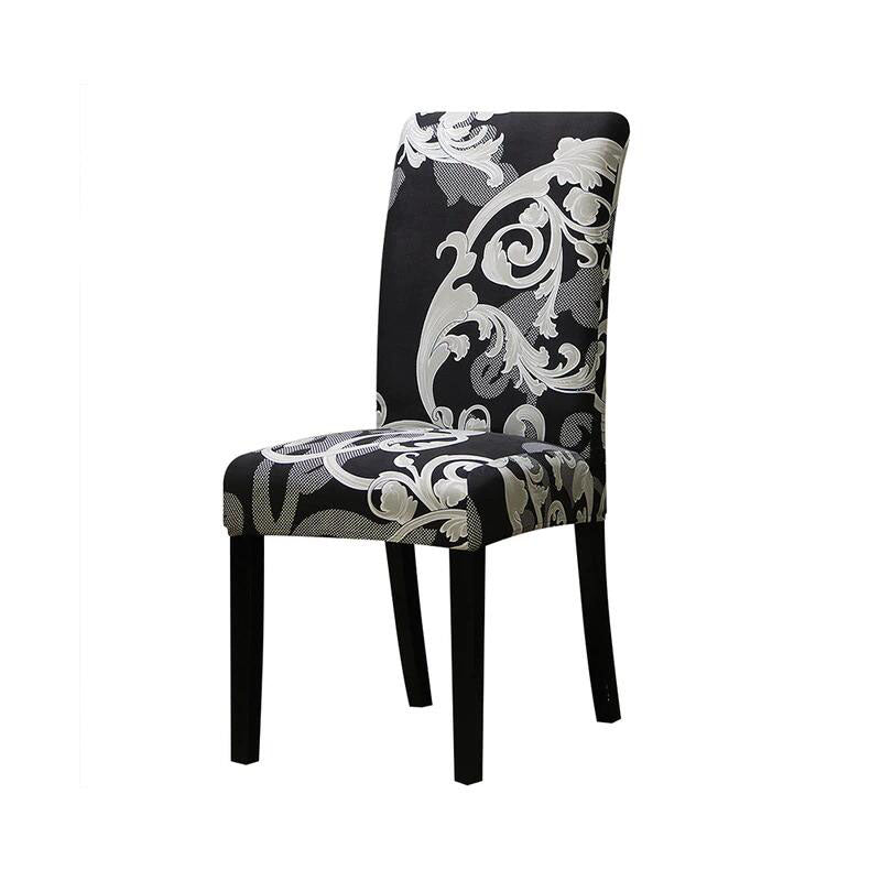 Stretch Chair Cover Seat Covers Spandex Lycra Washable-Flower