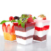 Party Mousse Cake Dessert Cups Clear Plastic Drink Jelly Tumbler Event