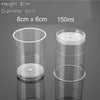 Party Mousse Cake Dessert Cups Clear Plastic Drink Jelly Tumbler Event